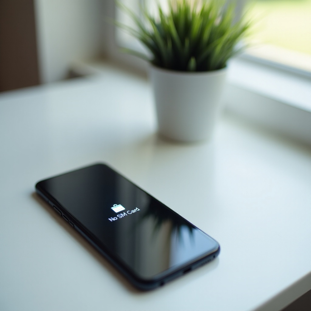 telefon sim kartı yok android diyor