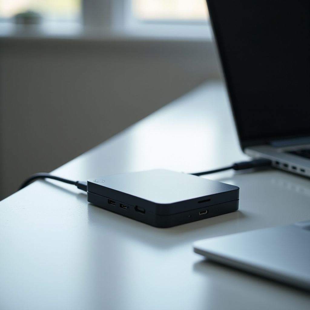 teste de velocidade de disco rígido externo