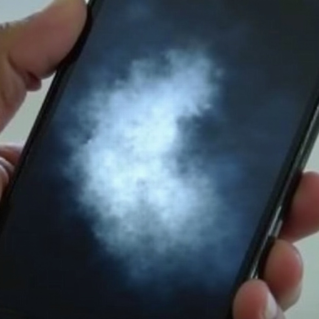 galaxy s8 tela queimada