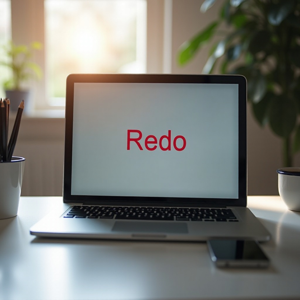 cómo rehacer en mac