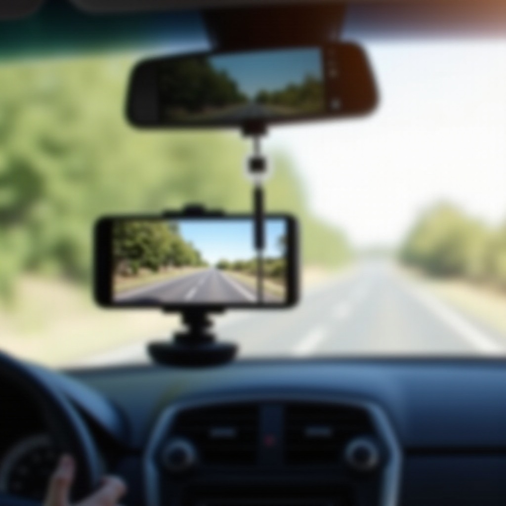 usar o telefone como dash cam