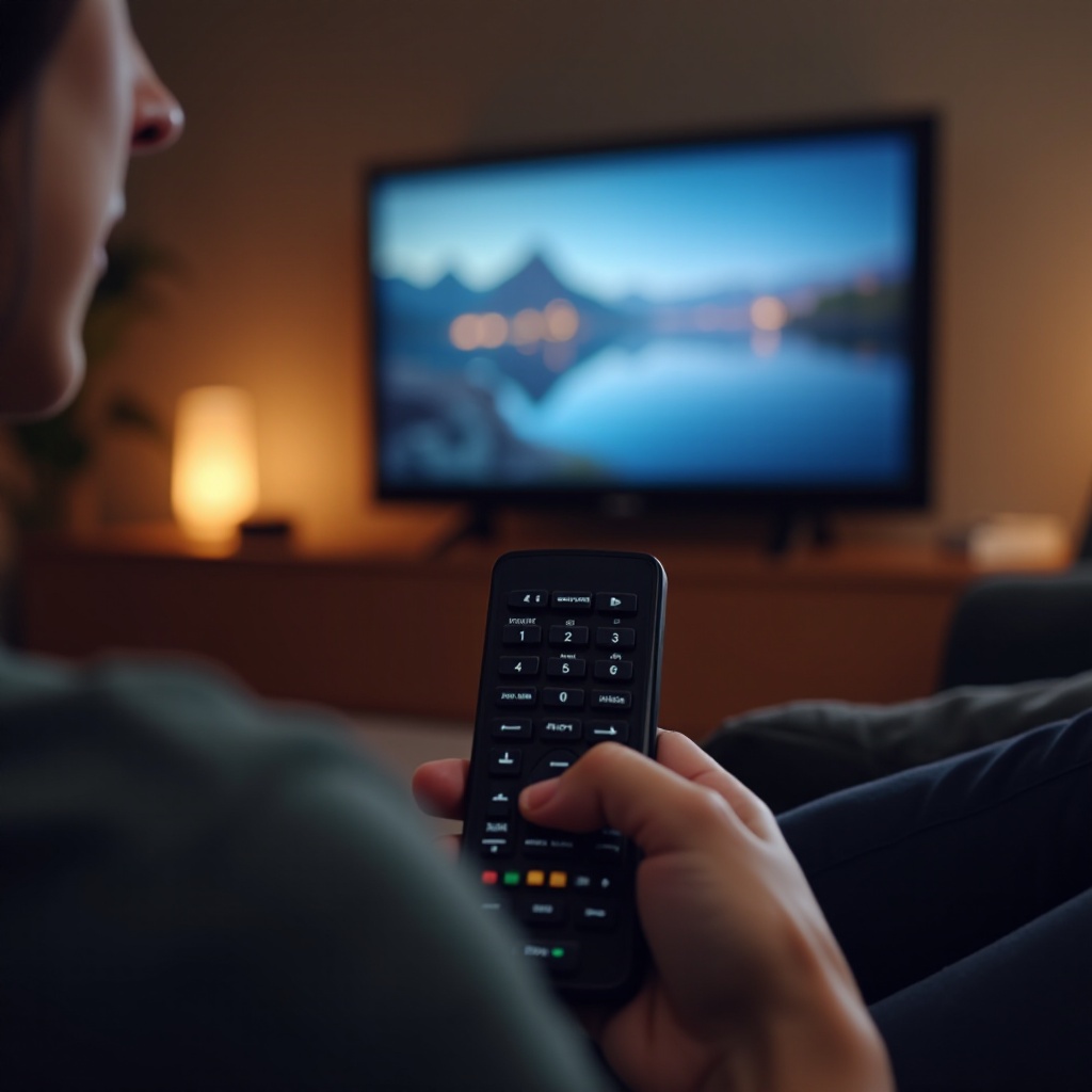 volume do controle remoto da TV Samsung não está funcionando