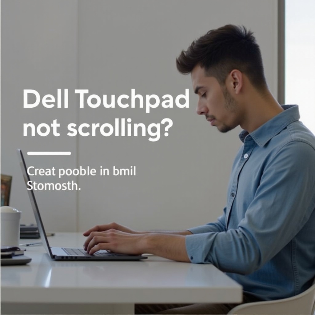 il touchpad del laptop Dell non scorre