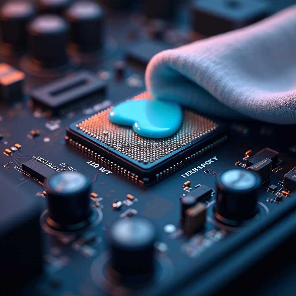 cómo limpiar la pasta térmica del CPU