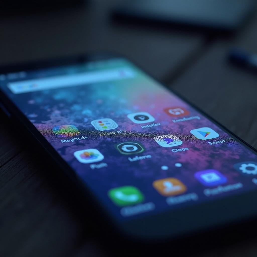 galaxy s8 pantalla quemada