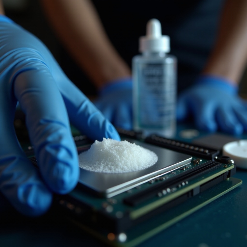 como limpar a pasta térmica da CPU