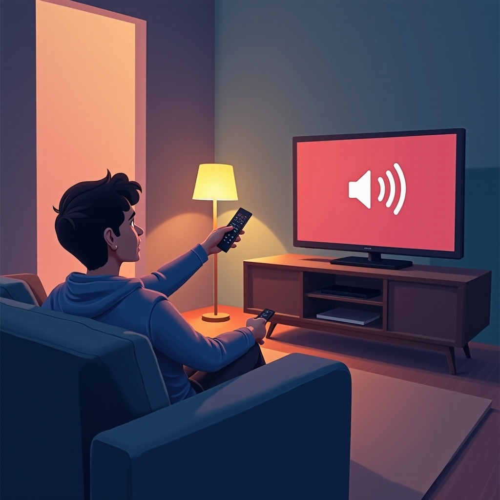 volume del telecomando della TV Samsung non funzionante