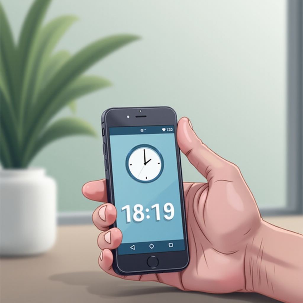 como ler um cronômetro no Android