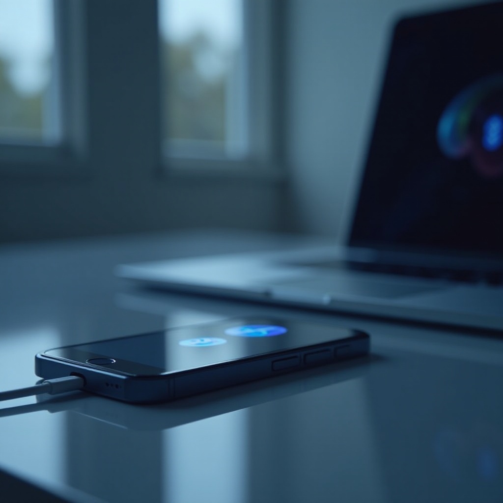 conectar iPhone ao computador via Bluetooth