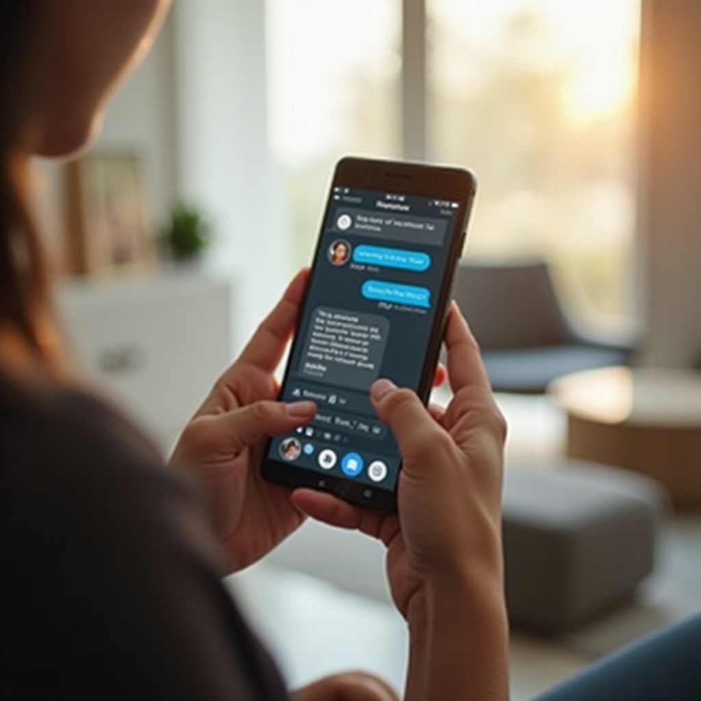 Android'de grup mesajından nasıl ayrılırsınız