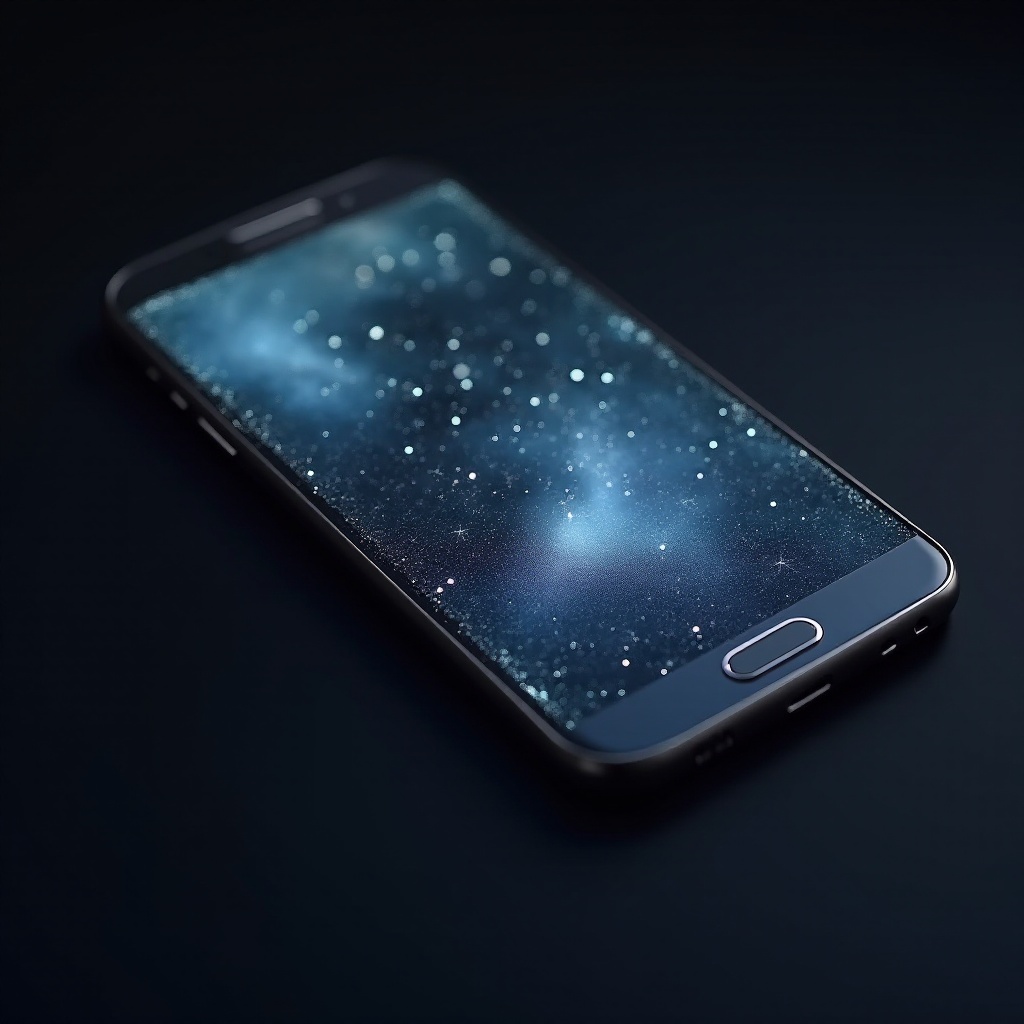galaxy s8 ekranı yanmış